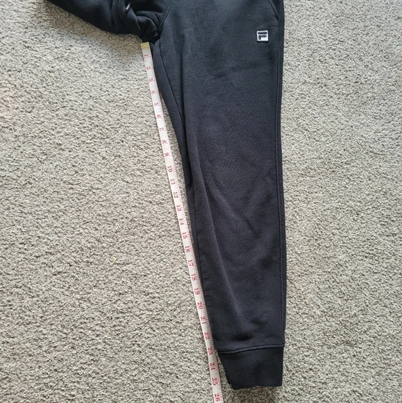 Black Drawstring Joggers | Size Small | Fila - Picture 4 of 5